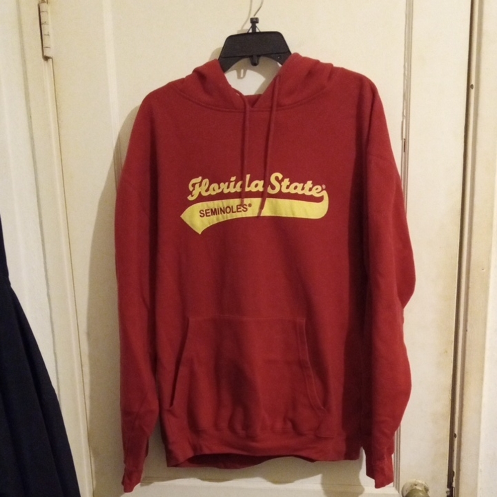 Victory🍢FSU🍢Hoodie (Garnet W/ Gold Writing)Sz. Men's XL